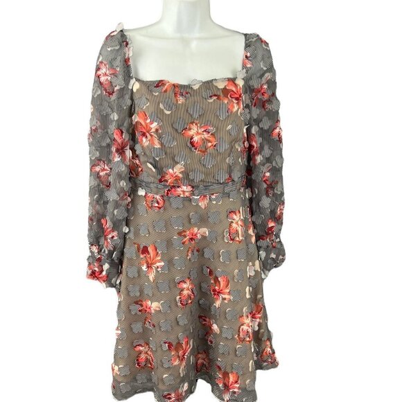 Anthropologie Foxiedox Vita 3D Floral Dress S NWT - Picture 4 of 8